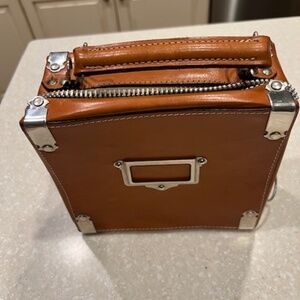 Vintage leather bag.  Carson Pirie Scott & Co.